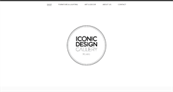 Desktop Screenshot of iconicdesigngallery.com